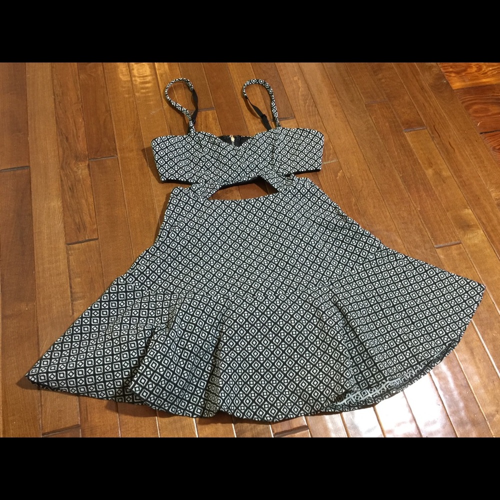 Sexy Aztec Print Dress